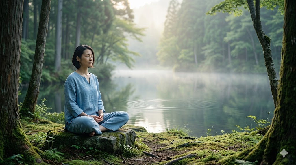 静けさと寄り添いを象徴する光のイメージ