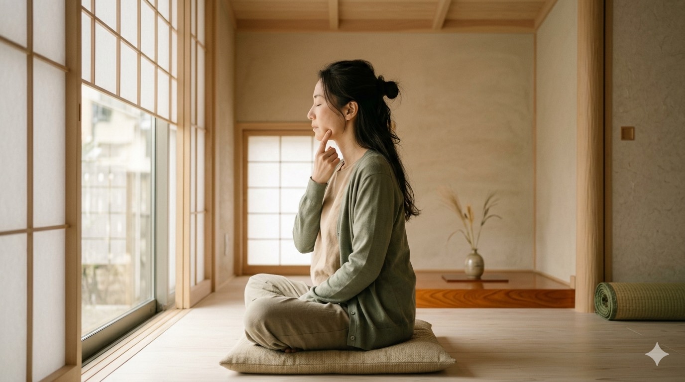 食いしばりに悩む女性